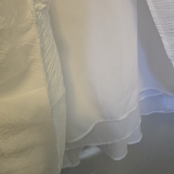 Reiss Delphine Women's Ladies White A Line Resort Dress Size 10 - Picture 5 of 8